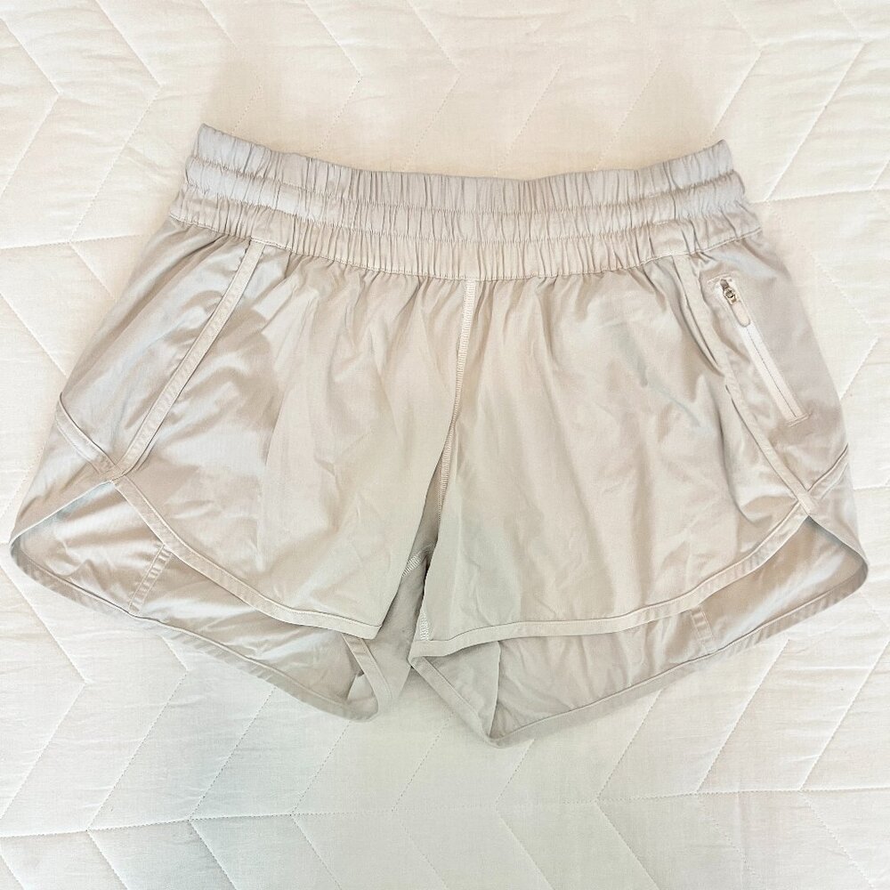 lululemon White Running Shorts